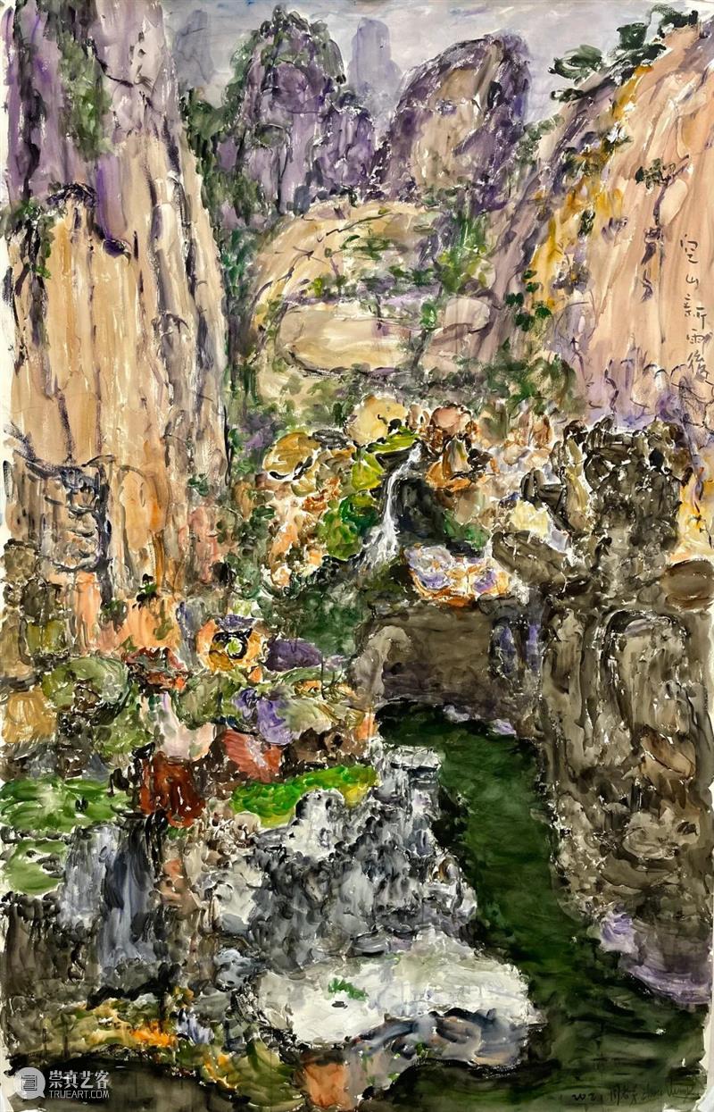 周春芽 ZHOU CHUNYA｜展位A120艺博画廊 x 2021西岸艺术与设计博览会 艺博画廊 西岸 艺术 博览会 周春芽 CHUNYA｜展位A120 上海 GALLERY WEST BUNDSHANGHAI 崇真艺客