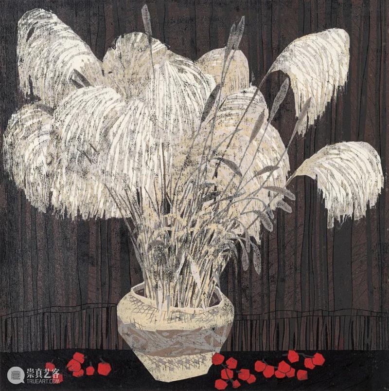【中华艺术宫 | 旁逸斜出】“岁月如金——馆藏金祥龙版画作品展”(四):花语思路 花语 思路 版画 中华艺术宫 岁月如金 作品展 金祥龙 向日葵 花卉 元素 崇真艺客