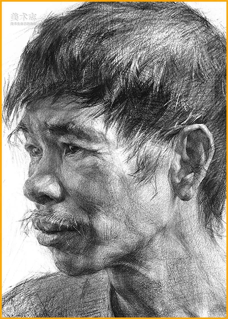 【素描头像】眼高手低是坏事？不，这是进步的基本条件 ！ 素描 头像 条件 坏事 情况 同学 经历 作品 时候 水平 崇真艺客