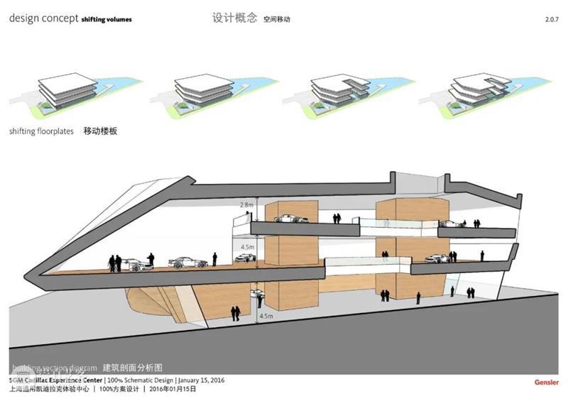 7000块不锈钢板，凯迪拉克上海品牌空间 / Gensler 上海 凯迪拉克 Gensler 品牌 空间 不锈钢板 项目 中国 分部 访客 崇真艺客