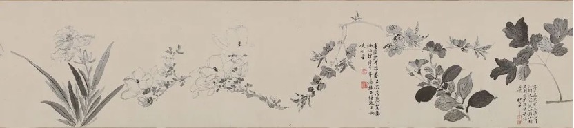 这件17米长卷，为什么能傲居历代“百花图之王”？ 艺术财经  百花图 周之冕 吴门画派 中国嘉德 崇真艺客