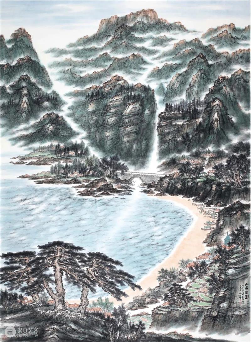 济宁市美术馆｜青岛画院展品赏析 青岛画院 展品 济宁市美术馆 青岛市文联 青岛 层次 美术 机构 建院 院长 崇真艺客