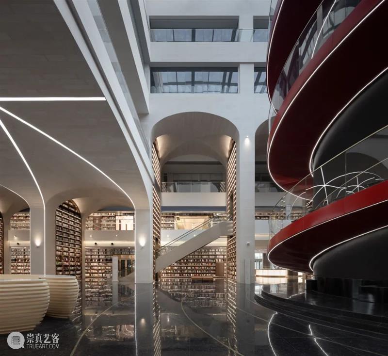 严肃转向开放，东台图书馆综合体改造 / 和睿建筑 建筑 东台图书馆 综合体 严肃 东台新图书馆 范公北路 西侧 黄海路 南侧 片区 崇真艺客