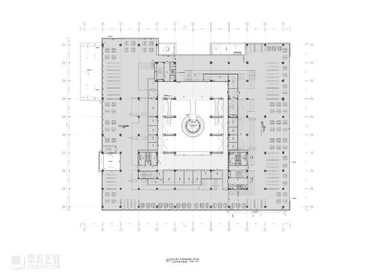 严肃转向开放，东台图书馆综合体改造 / 和睿建筑 建筑 东台图书馆 综合体 严肃 东台新图书馆 范公北路 西侧 黄海路 南侧 片区 崇真艺客