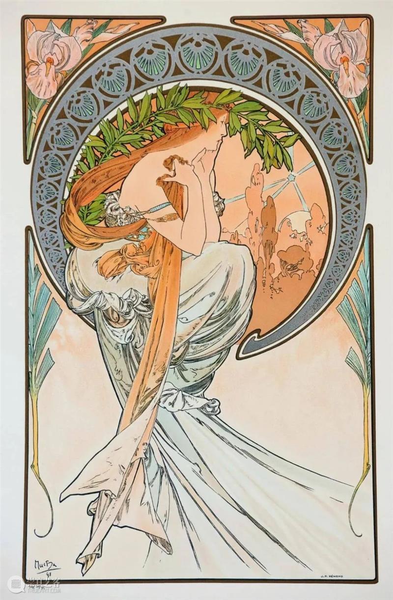 【IFA-艺术赏析】Alphonse Mucha | 让艺术融入生活  田恬 生活 艺术 IFA 黄道十二宫 Mucha 阿尔丰斯 穆夏 欧洲 新艺术运动 艺术家 崇真艺客