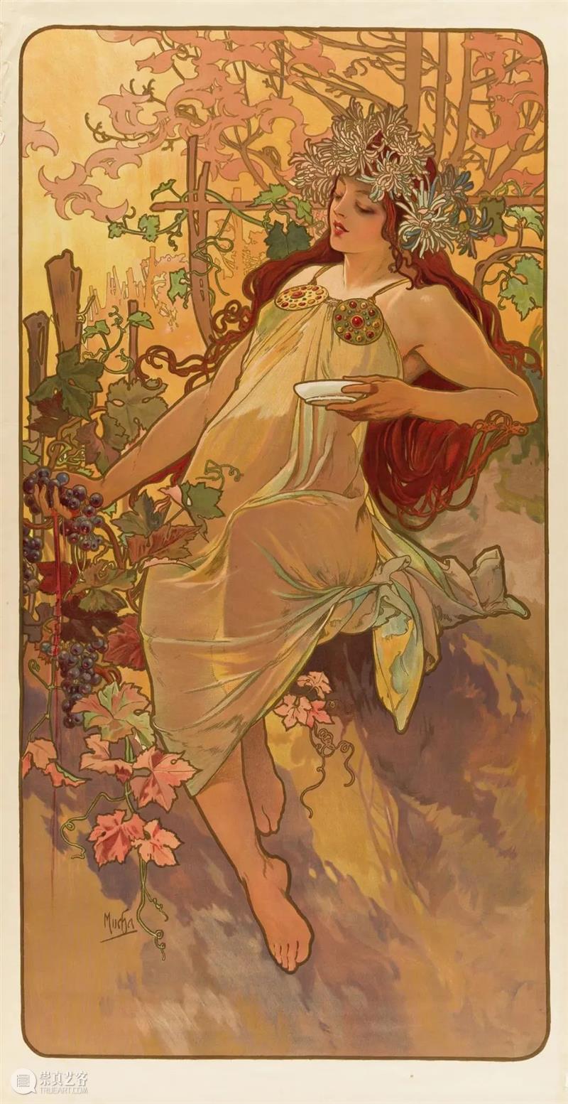 【IFA-艺术赏析】Alphonse Mucha | 让艺术融入生活  田恬 生活 艺术 IFA 黄道十二宫 Mucha 阿尔丰斯 穆夏 欧洲 新艺术运动 艺术家 崇真艺客
