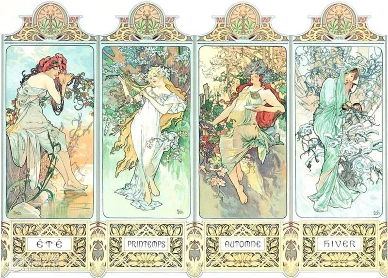 【IFA-艺术赏析】Alphonse Mucha | 让艺术融入生活  田恬 生活 艺术 IFA 黄道十二宫 Mucha 阿尔丰斯 穆夏 欧洲 新艺术运动 艺术家 崇真艺客