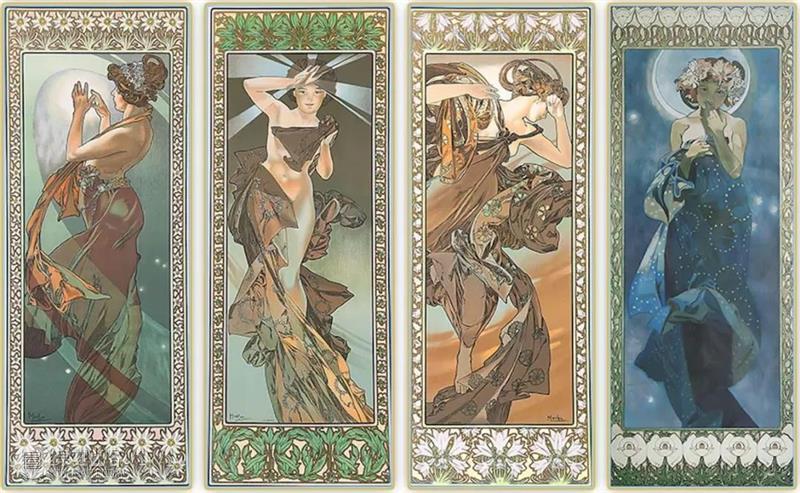 【IFA-艺术赏析】Alphonse Mucha | 让艺术融入生活  田恬 生活 艺术 IFA 黄道十二宫 Mucha 阿尔丰斯 穆夏 欧洲 新艺术运动 艺术家 崇真艺客