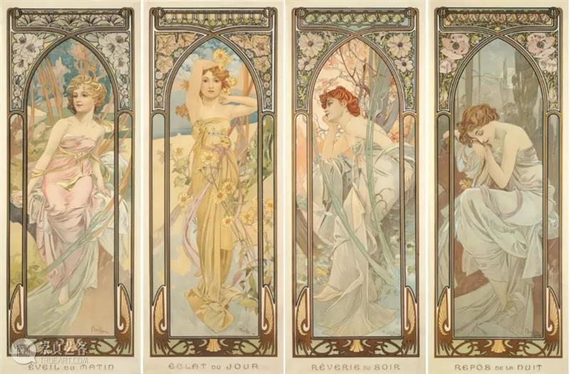 【IFA-艺术赏析】Alphonse Mucha | 让艺术融入生活  田恬 生活 艺术 IFA 黄道十二宫 Mucha 阿尔丰斯 穆夏 欧洲 新艺术运动 艺术家 崇真艺客