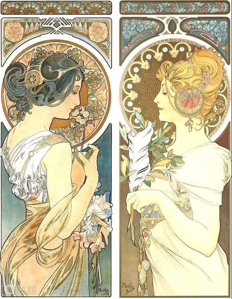 【IFA-艺术赏析】Alphonse Mucha | 让艺术融入生活  田恬 生活 艺术 IFA 黄道十二宫 Mucha 阿尔丰斯 穆夏 欧洲 新艺术运动 艺术家 崇真艺客