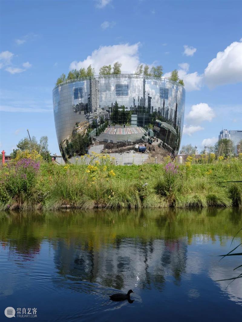 MVRDV‘不锈钢大碗’开放，Depot 艺术仓库室内曝光 崇真艺客