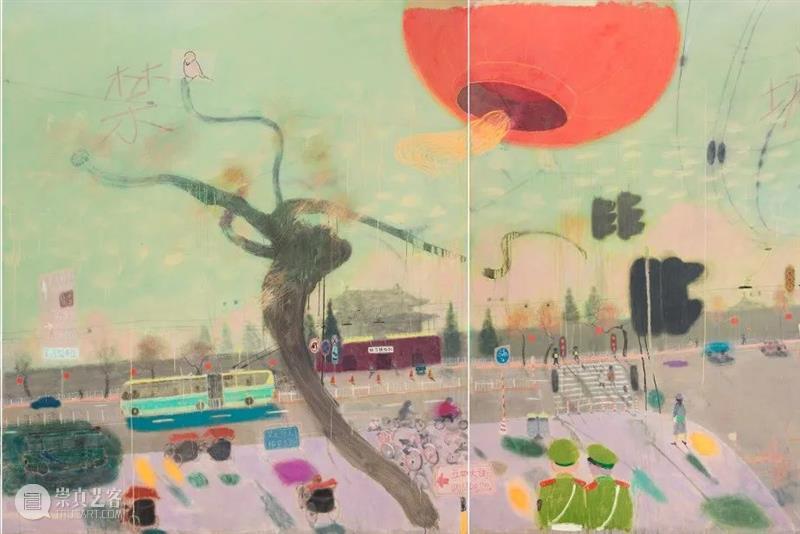 阿城:关于王玉平的绘画 王玉平 阿城 马路 Wang Yuping 策展人 Curator cheng 当代唐人艺术中心 北京 崇真艺客