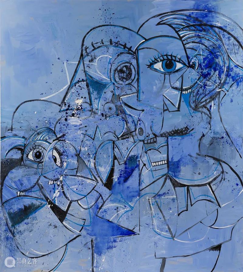 LONG玩艺儿 | 乔治·康多亲述“蓝调绘画”、“寓言自画像”作品① 乔治 作品 康多 蓝调 寓言 LONG 玩艺儿 康多亚洲 规模 个展 崇真艺客