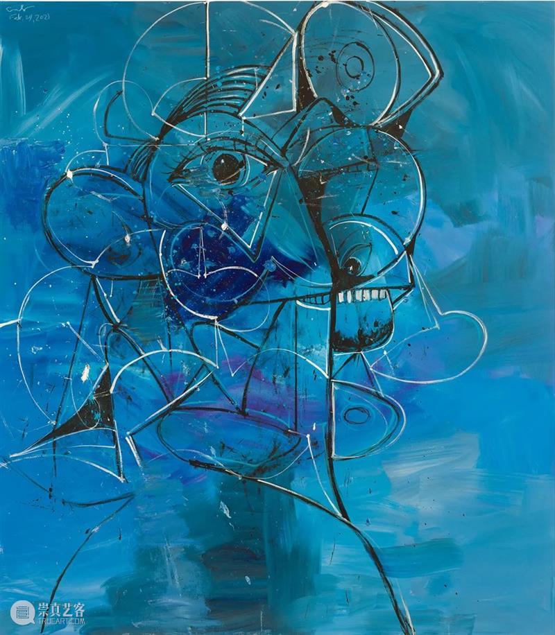 LONG玩艺儿 | 乔治·康多亲述“蓝调绘画”、“寓言自画像”作品① 乔治 作品 康多 蓝调 寓言 LONG 玩艺儿 康多亚洲 规模 个展 崇真艺客
