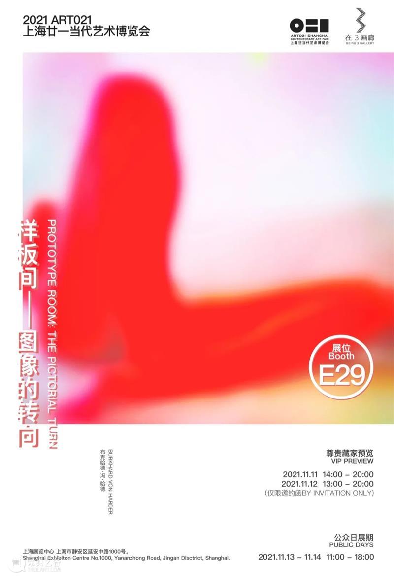 E29·在3画廊 | 2021 ART021上海廿一当代艺术博览会预告 画廊 上海 廿一 艺术 博览会 北京 艺术家 布克哈德 哈德 夏洛特 崇真艺客