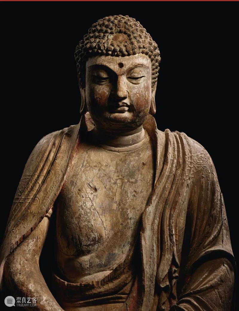 天价成交的造像：金 木雕释迦牟尼佛坐像 木雕 释迦牟尼佛坐像 天价 香港 苏富比 中國 珍品 https chinese art 崇真艺客
