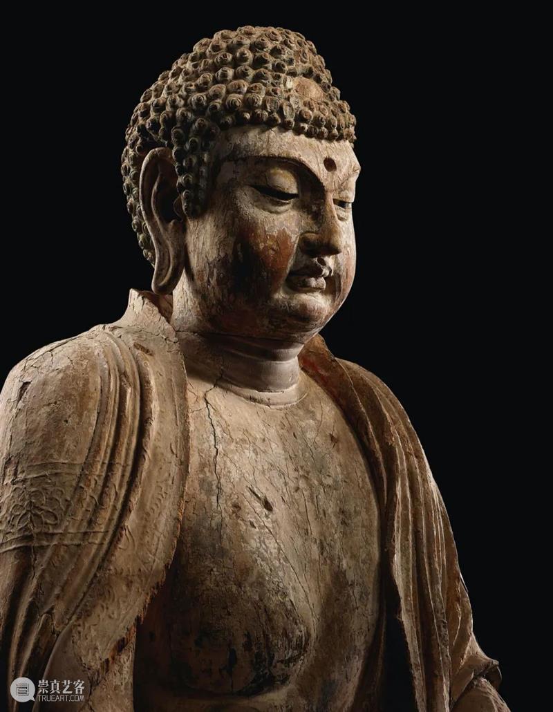 天价成交的造像：金 木雕释迦牟尼佛坐像 木雕 释迦牟尼佛坐像 天价 香港 苏富比 中國 珍品 https chinese art 崇真艺客