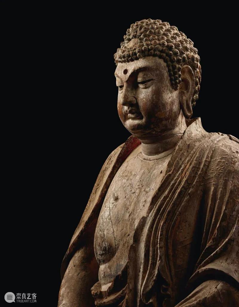 天价成交的造像：金 木雕释迦牟尼佛坐像 木雕 释迦牟尼佛坐像 天价 香港 苏富比 中國 珍品 https chinese art 崇真艺客