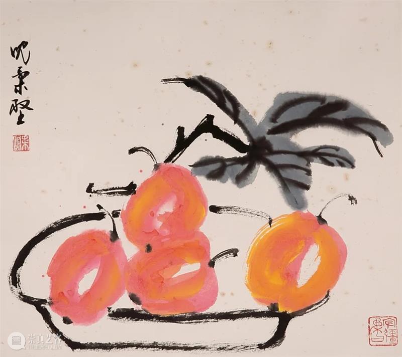 敬华网拍丨当代水墨书画专场55 敬华 水墨 书画 专场 二维码 毛国伦 山村 镜片 沈柔坚 菠萝 崇真艺客