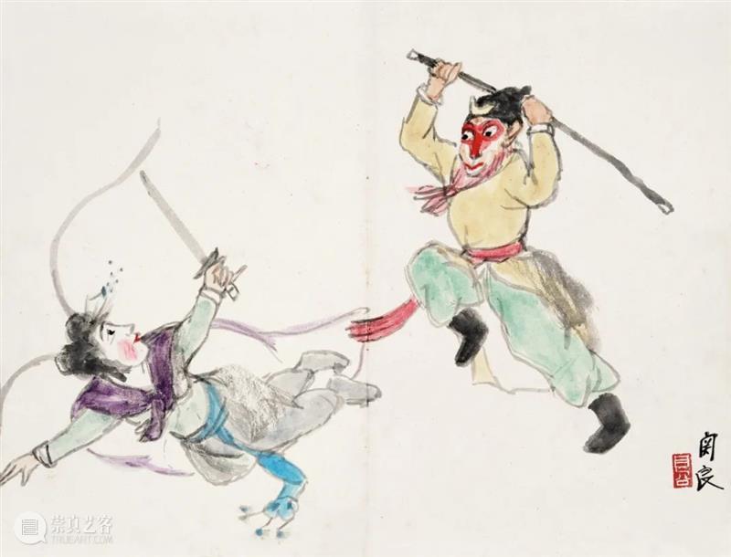 北京保利第52期书画精品拍卖会丨信笔成诗——齐白石张大千李可染等人的小品赏析 齐白石 张大千 李可染 小品 书画 北京保利 精品 拍卖会 等人 俗语 崇真艺客