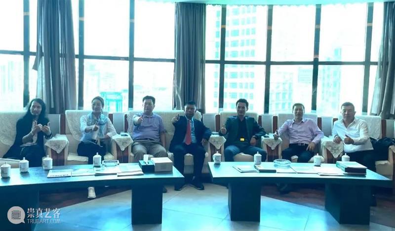 广东省揭阳商会会长蔡列波一行莅临文化潮汕博览园参观交流 广东省揭阳商会 会长 文化潮汕博览园 蔡列波 蔡列波会长 林伟杰 夏晓亮 副会长 林海城 吴瑞奇 崇真艺客