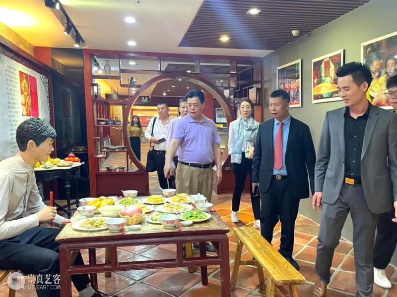 广东省揭阳商会会长蔡列波一行莅临文化潮汕博览园参观交流 广东省揭阳商会 会长 文化潮汕博览园 蔡列波 蔡列波会长 林伟杰 夏晓亮 副会长 林海城 吴瑞奇 崇真艺客