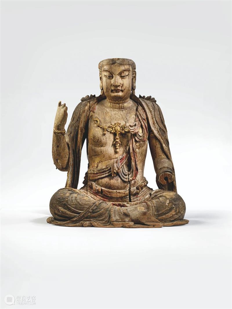 天价成交的造像：金 木雕观音坐像 木雕 观音 天价 坐像 巴黎 佳士得 亚洲 艺术 https 成交价 崇真艺客