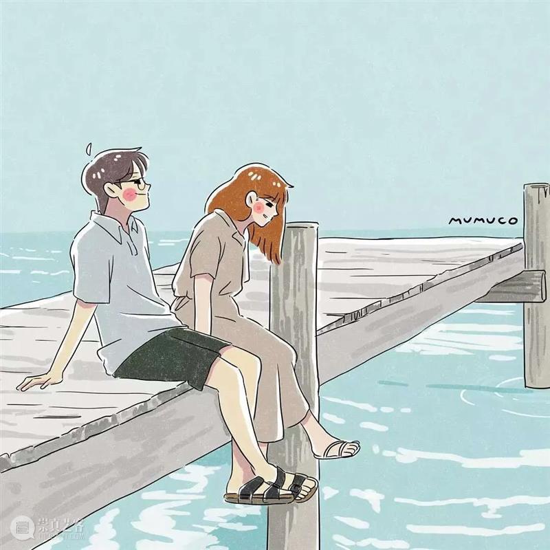 双向奔赴的爱情太甜了 爱情 菲律宾 插画师@mumuco 线条 配色 恋人 点滴 样子 温馨 作品 崇真艺客