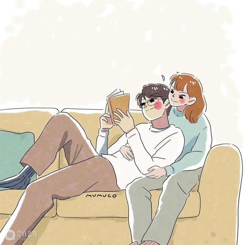 双向奔赴的爱情太甜了 爱情 菲律宾 插画师@mumuco 线条 配色 恋人 点滴 样子 温馨 作品 崇真艺客