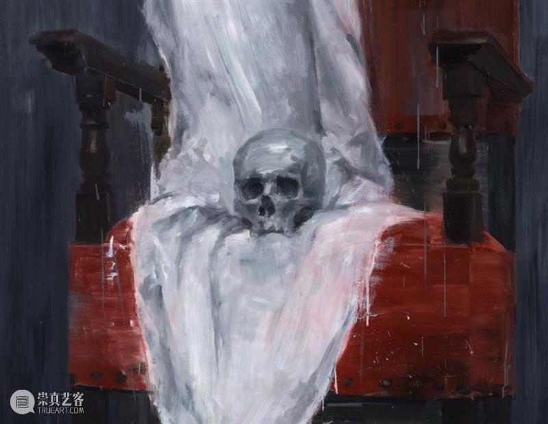 西岸艺博会作品赏析 | 严培明(Yan Pei-Ming) 严培明 作品 Yan Pei Ming 西岸艺博会 PEI MING 装置 教皇 崇真艺客