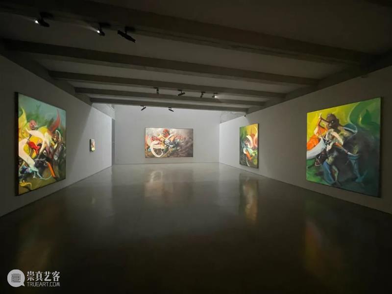 偏锋 现场 | 周文中：费采尼的诱惑 偏锋 周文中 费采尼 现场 画廊 个展 艺术家 方志凌 架上 作品 崇真艺客
