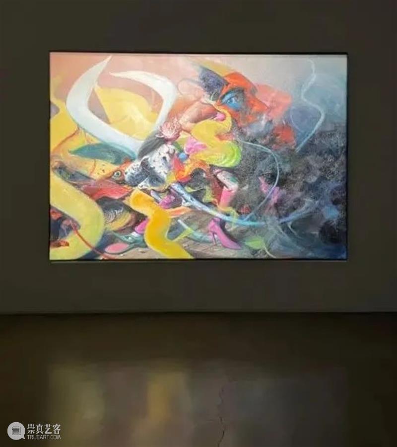 偏锋 现场 | 周文中：费采尼的诱惑 偏锋 周文中 费采尼 现场 画廊 个展 艺术家 方志凌 架上 作品 崇真艺客