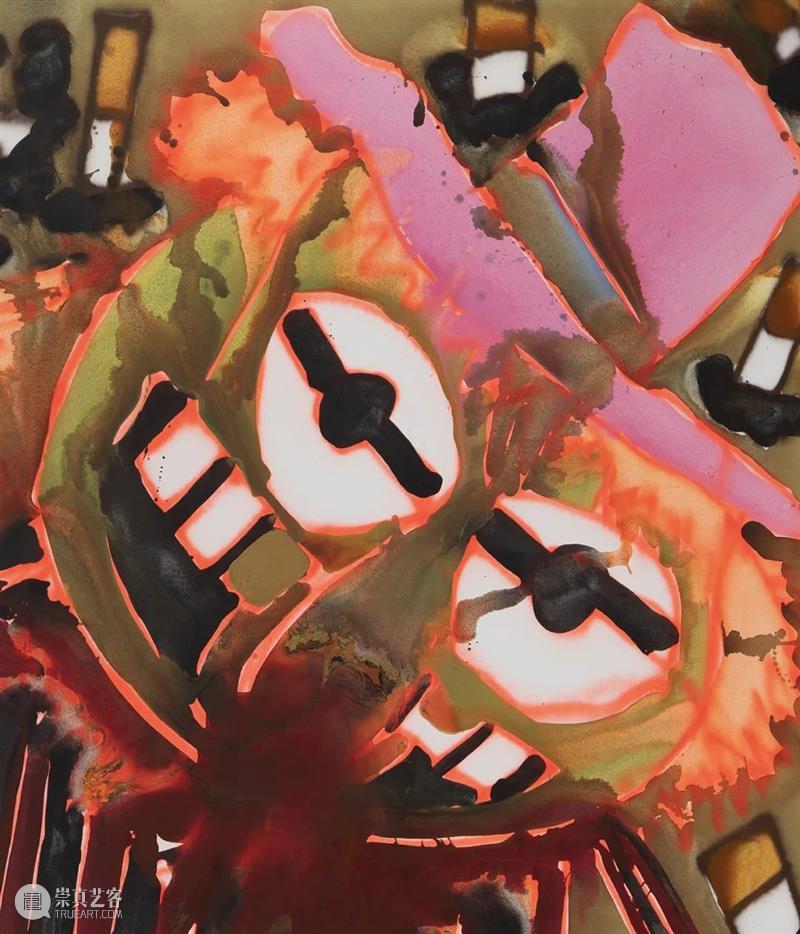卓纳线上展厅 | 《工作室》系列：凯瑟琳·伯恩哈特（Katherine Bernhardt） 工作室 系列 凯瑟琳 伯恩哈特 Bernhardt 卓纳 线上 展厅 以上 动图 崇真艺客