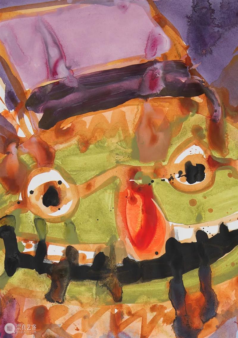 卓纳线上展厅 | 《工作室》系列：凯瑟琳·伯恩哈特（Katherine Bernhardt） 工作室 系列 凯瑟琳 伯恩哈特 Bernhardt 卓纳 线上 展厅 以上 动图 崇真艺客