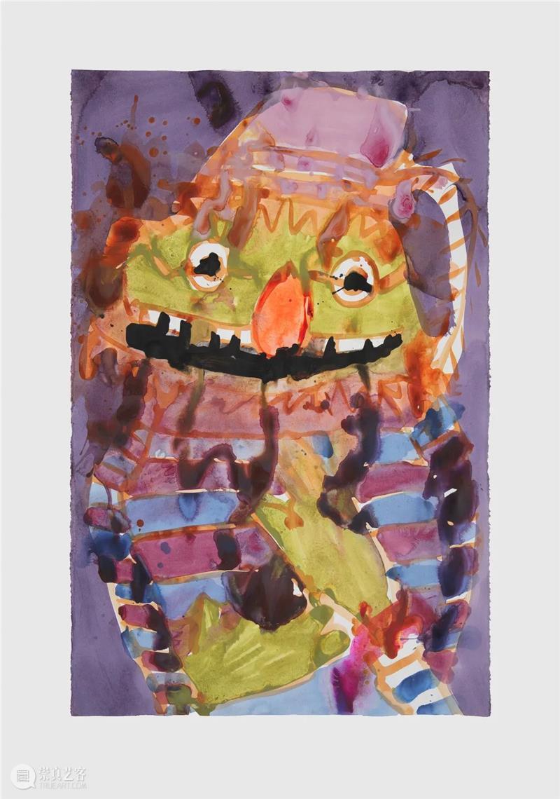 卓纳线上展厅 | 《工作室》系列：凯瑟琳·伯恩哈特（Katherine Bernhardt） 工作室 系列 凯瑟琳 伯恩哈特 Bernhardt 卓纳 线上 展厅 以上 动图 崇真艺客