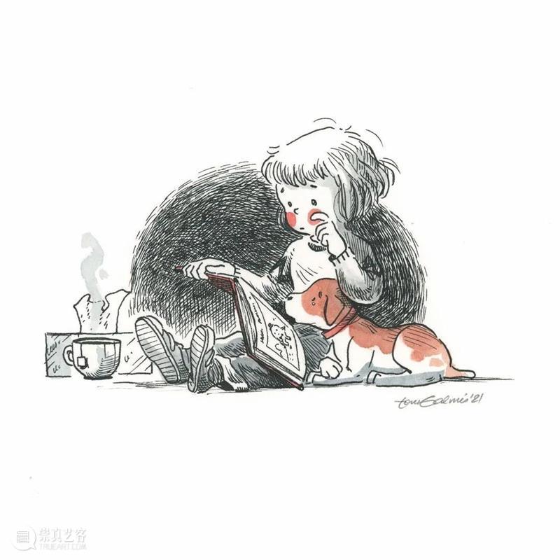 童真时刻 童真 时刻 西班牙 插画师 Toni Galmés 巴塞罗那大学 教授 戏剧史 插画 崇真艺客