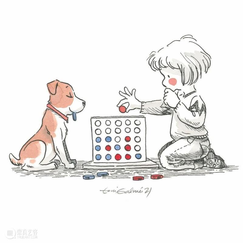童真时刻 童真 时刻 西班牙 插画师 Toni Galmés 巴塞罗那大学 教授 戏剧史 插画 崇真艺客