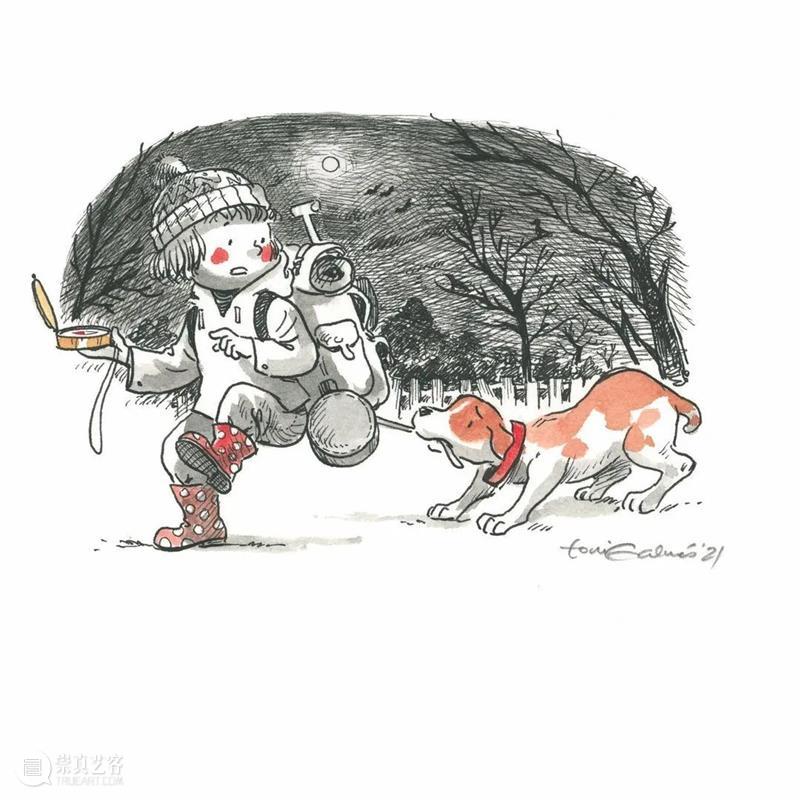 童真时刻 童真 时刻 西班牙 插画师 Toni Galmés 巴塞罗那大学 教授 戏剧史 插画 崇真艺客