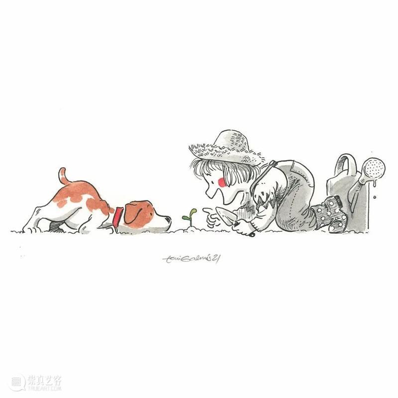 童真时刻 童真 时刻 西班牙 插画师 Toni Galmés 巴塞罗那大学 教授 戏剧史 插画 崇真艺客