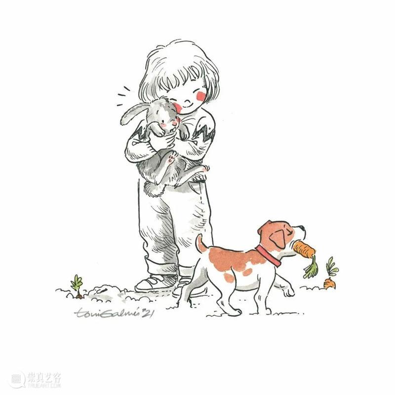 童真时刻 童真 时刻 西班牙 插画师 Toni Galmés 巴塞罗那大学 教授 戏剧史 插画 崇真艺客
