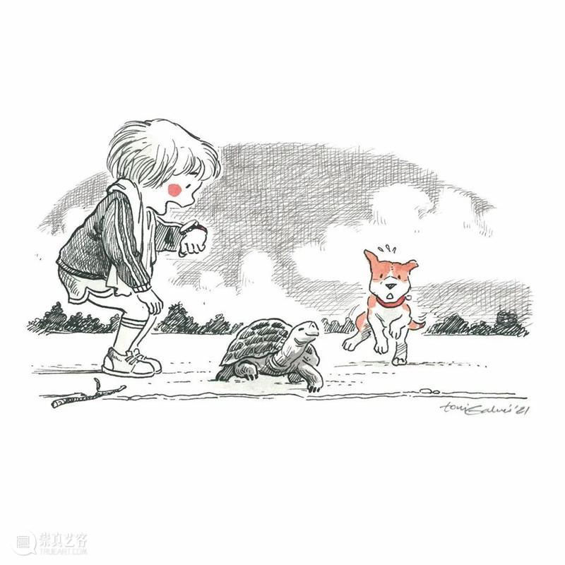 童真时刻 童真 时刻 西班牙 插画师 Toni Galmés 巴塞罗那大学 教授 戏剧史 插画 崇真艺客