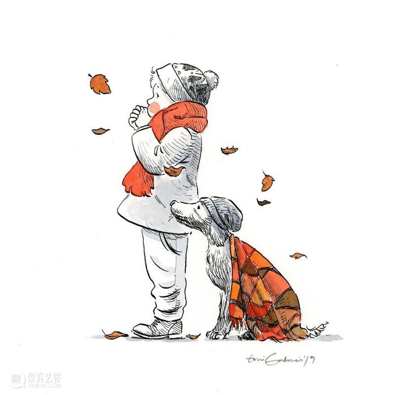 童真时刻 童真 时刻 西班牙 插画师 Toni Galmés 巴塞罗那大学 教授 戏剧史 插画 崇真艺客