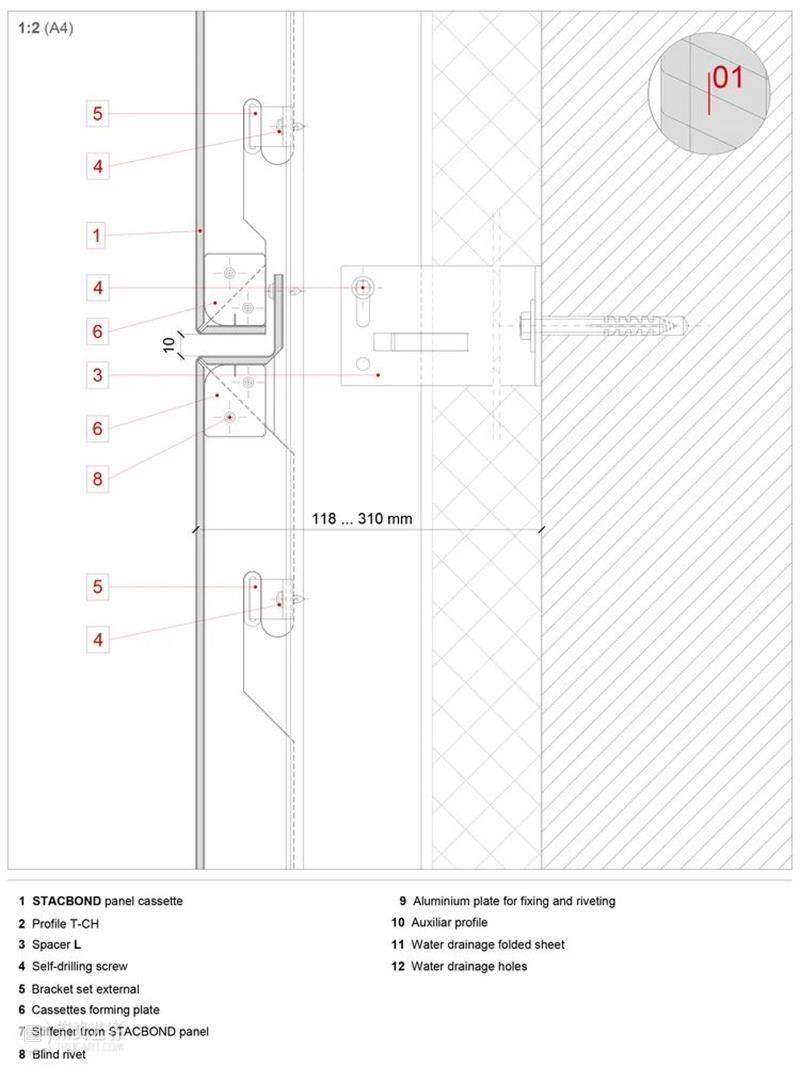 最直接改造立面外观及通风，外挂复合板 STACBON｜ArchDaily 材料 立面 复合板 材料 外观 外挂 制造商 BOND 建筑 外界 气候 崇真艺客