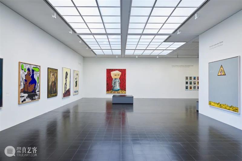 展览现场｜维尔纳·巴特纳：最后的演讲｜德国汉堡美术馆 德国 汉堡美术馆 维尔纳 巴特纳 现场 Werner Büttner 回顾展 最后的演讲 汉堡美术大学 崇真艺客