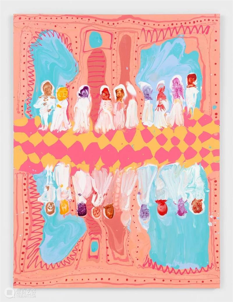 展览现场｜日内瓦·费吉斯（Genieve Figgis）「不朽倒影」@ 阿尔敏·莱希 - 纽约 日内瓦 费吉斯 倒影 阿尔敏 莱希 纽约 Figgis 现场 丙烯 艺术家 崇真艺客