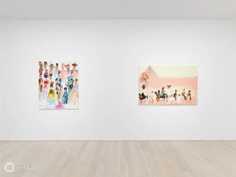 展览现场｜日内瓦·费吉斯（Genieve Figgis）「不朽倒影」@ 阿尔敏·莱希 - 纽约 日内瓦 费吉斯 倒影 阿尔敏 莱希 纽约 Figgis 现场 丙烯 艺术家 崇真艺客
