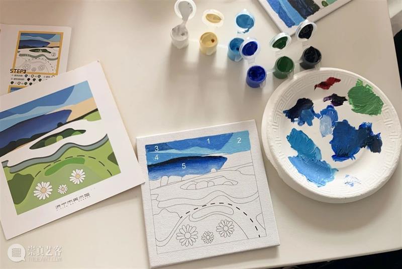 济宁市美术馆｜孩子们的满足和快乐在这里可以找到答案~ 济宁市美术馆 孩子们 答案 天气 这时候 绘画 盒子 线条 画笔 理由 崇真艺客