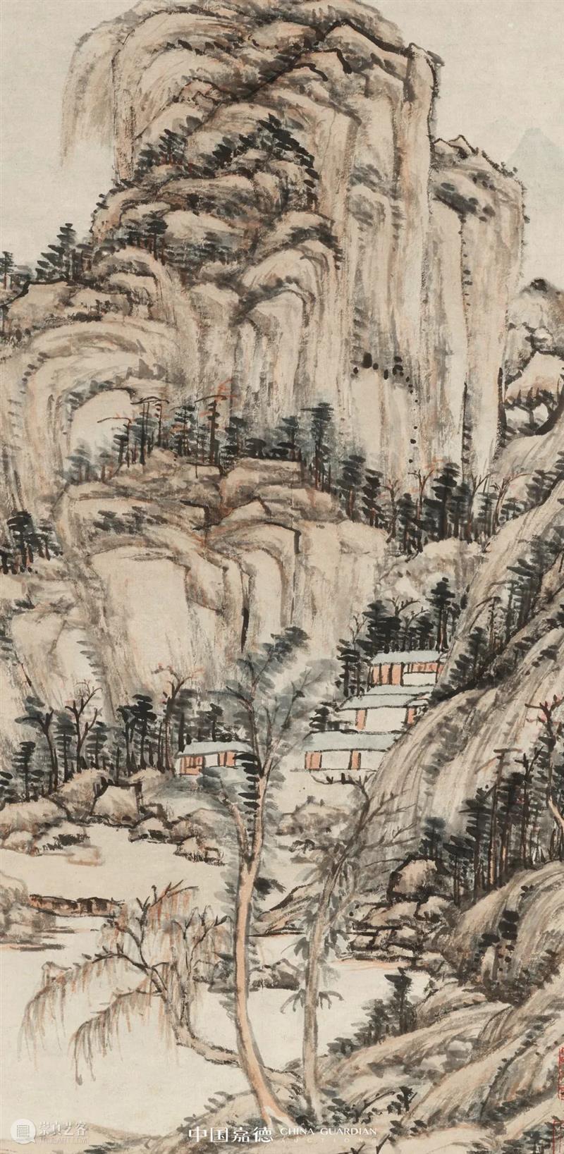 丰神潇洒自悠悠——大观古代书画夜场的清代绘画丨中国嘉德2021秋拍 大观 古代 夜场 绘画 书画 中国 丰神 嘉德 本辑 佳品 崇真艺客