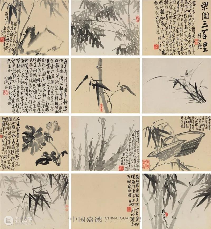 丰神潇洒自悠悠——大观古代书画夜场的清代绘画丨中国嘉德2021秋拍 大观 古代 夜场 绘画 书画 中国 丰神 嘉德 本辑 佳品 崇真艺客