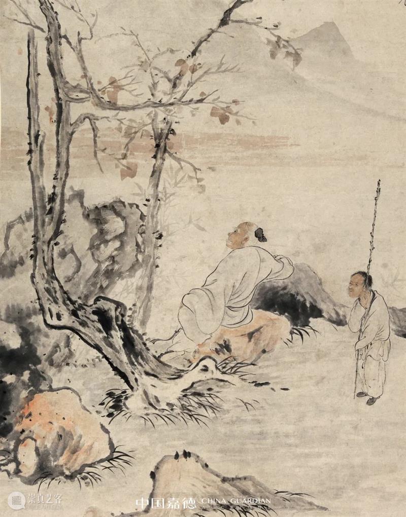 丰神潇洒自悠悠——大观古代书画夜场的清代绘画丨中国嘉德2021秋拍 大观 古代 夜场 绘画 书画 中国 丰神 嘉德 本辑 佳品 崇真艺客